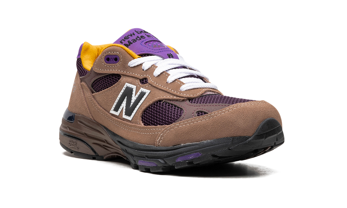 New Balance 993 Made in USA "Mushroom/Midnight Violet" Sneakers