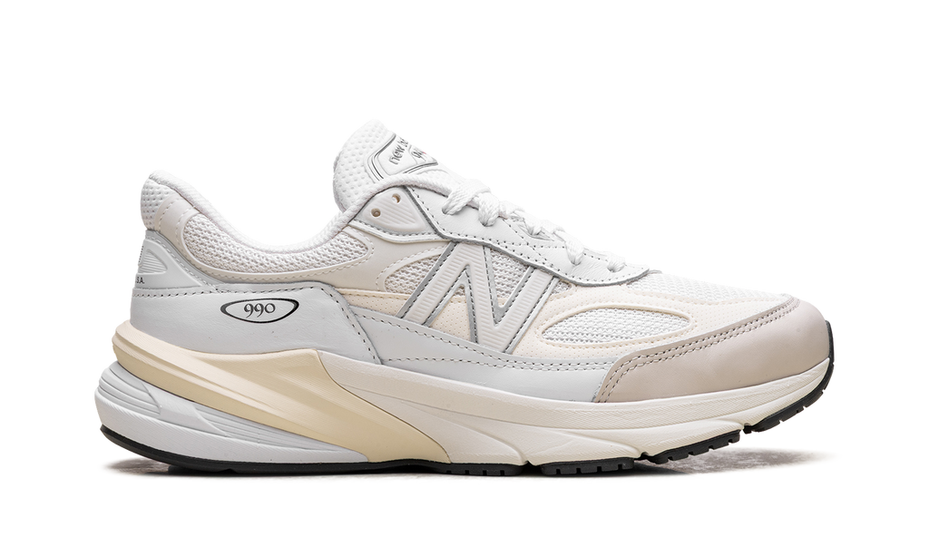 New Balance 990v6 Made in USA "White Sea Salt" Sneakers