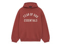 Fear of God Essentials Fleece Hoodie Crimson