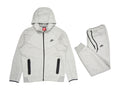 Nike Sportswear Tech Fleece Full-Zip Hoodie & Joggers Set Dark Heather Grey/Black