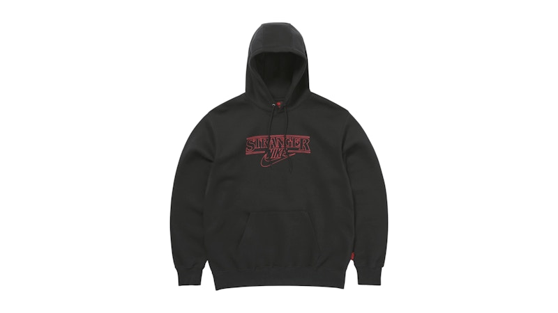 Nike x Stranger Things NRG Club Hoodie Black/Black