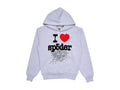 Sp5der Souvenir Hoodie Heather Grey