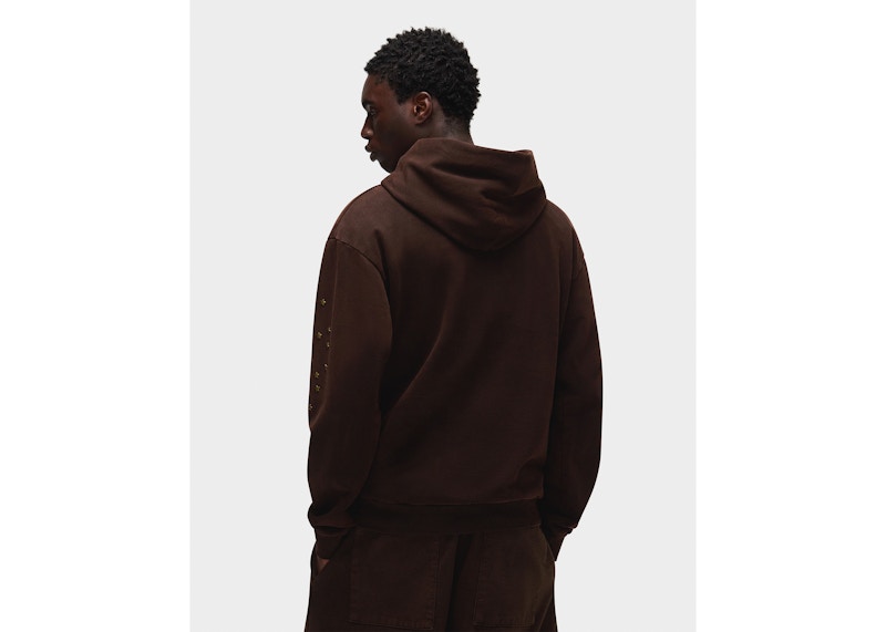 Travis Scott Cactus Jack x Sp5der Days Before Rodeo Hoodie Brown