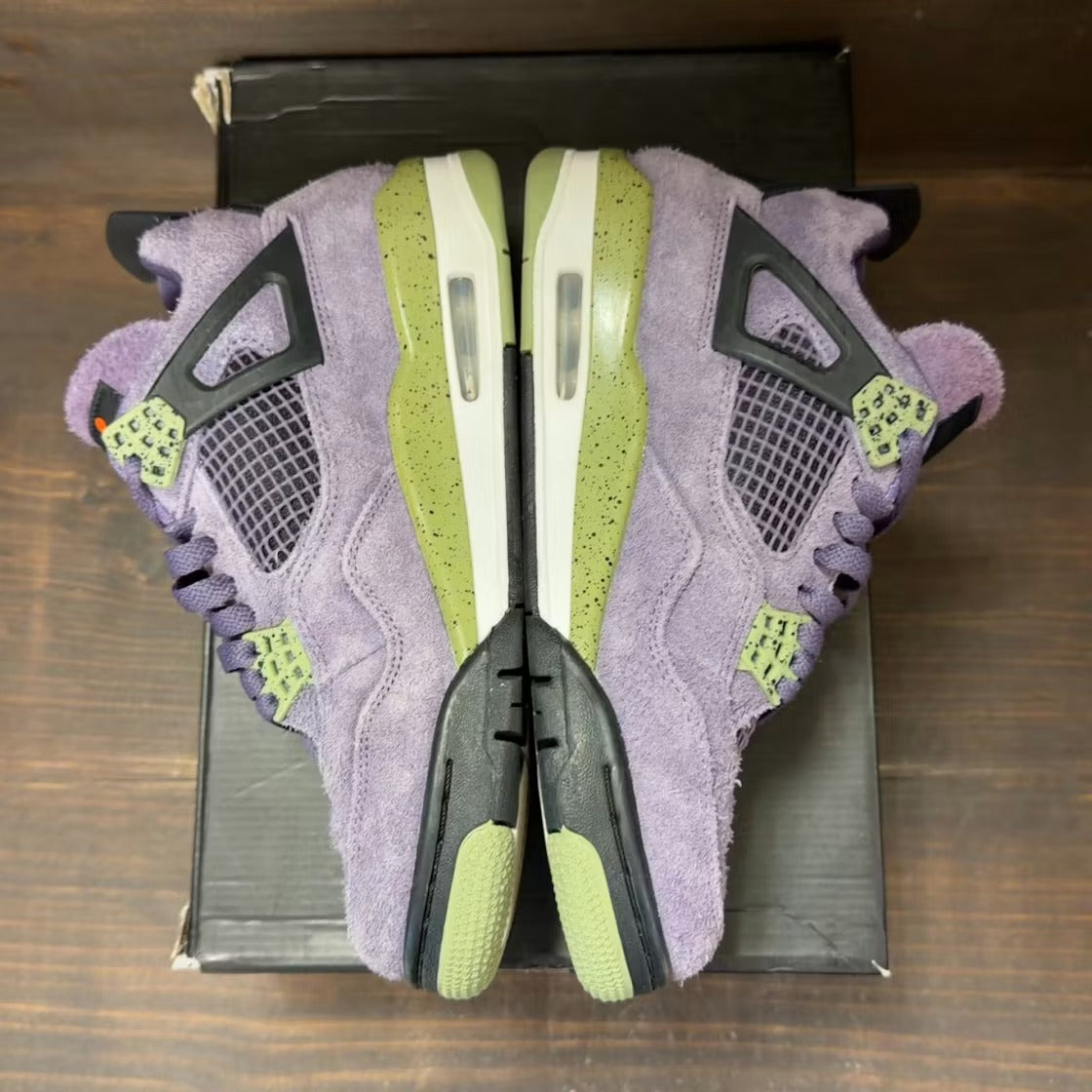 Used - Air Jordan 4 Retro Canyon Purple (Women's) - US W 8.5 - detail 3