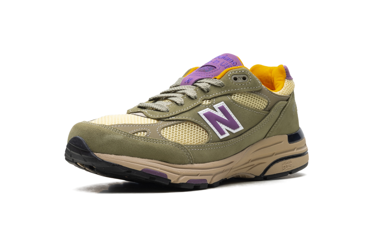 New Balance 993 Made in USA "Olive Leaf/Maize" Sneakers