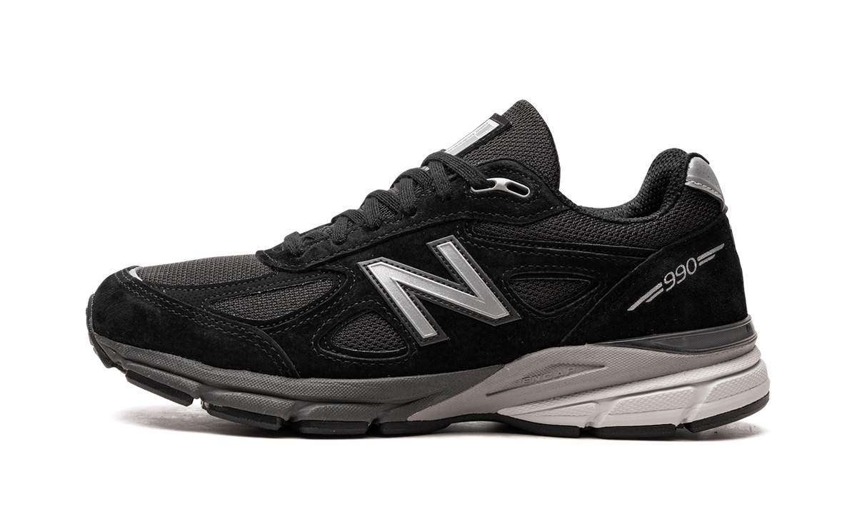 New Balance 990v4 Made in USA "Black/Silver" Sneakers