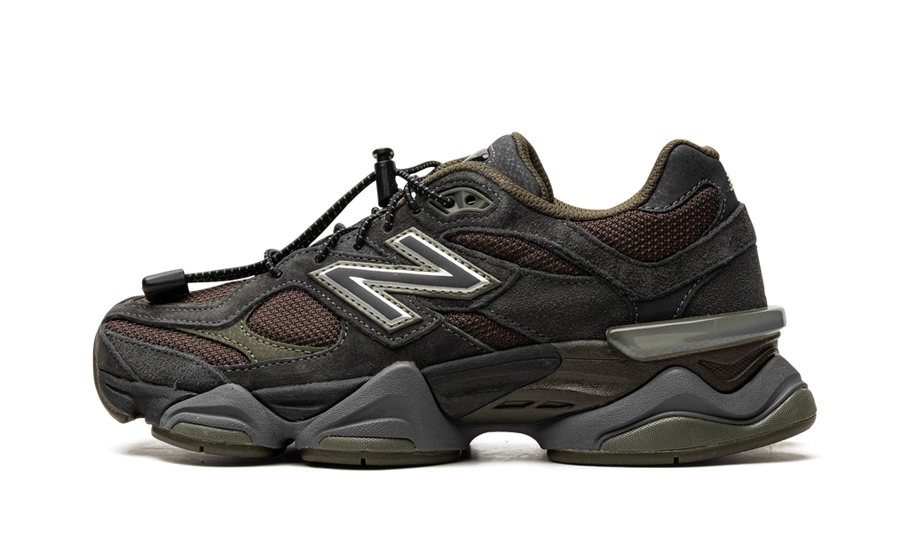 New Balance 9060 "Blacktop/Dark Moss/Black" Sneakers