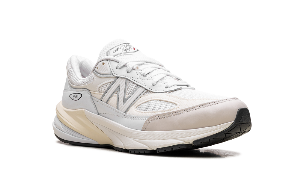 New Balance 990v6 Made in USA "White Sea Salt" Sneakers