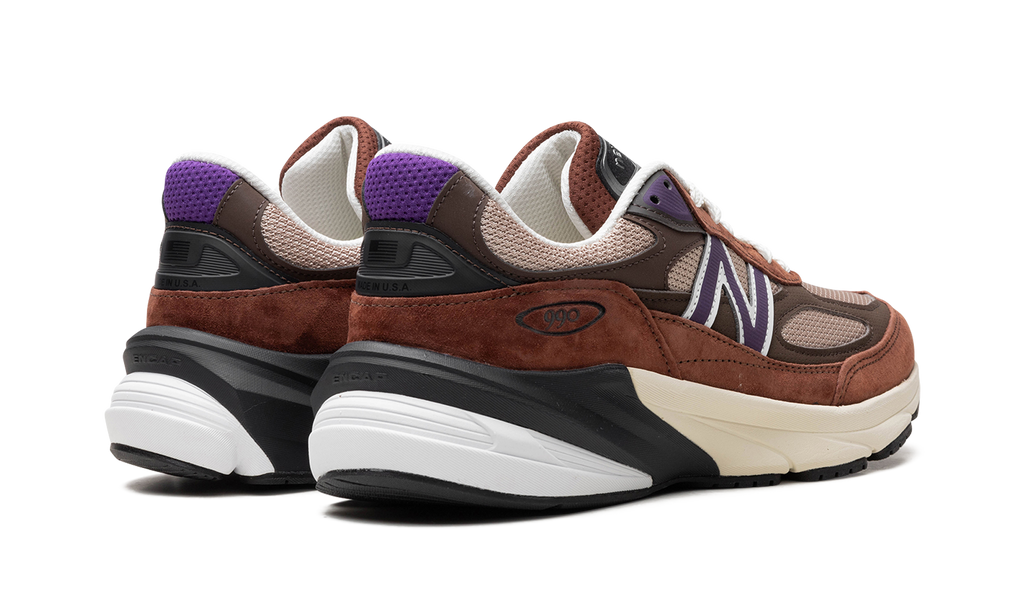 New Balance 990v6 Made in USA "Rich Oak/Cosmic Grape" Sneakers