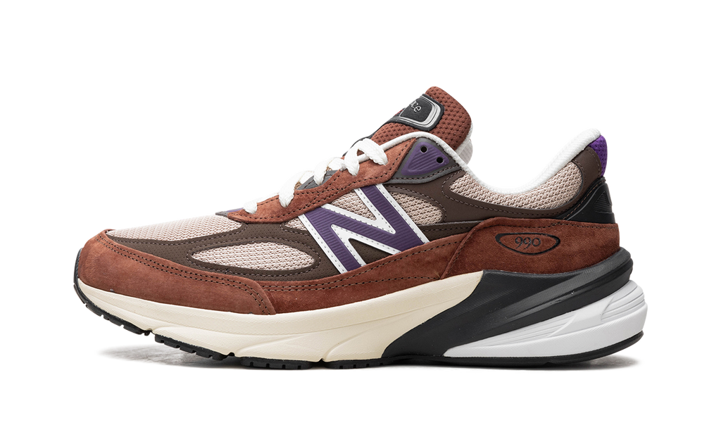 New Balance 990v6 Made in USA "Rich Oak/Cosmic Grape" Sneakers