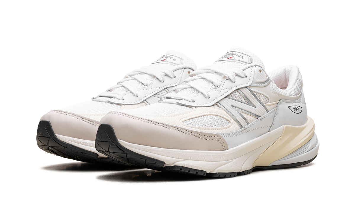 New Balance 990v6 Made in USA "White Sea Salt" Sneakers