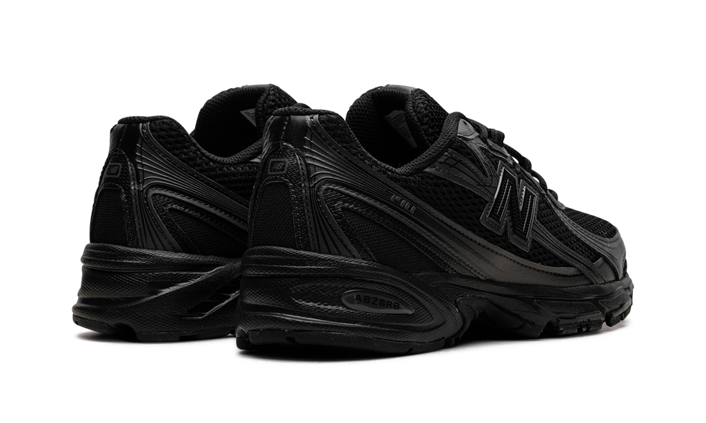 New Balance 740 "Triple Black" Sneakers